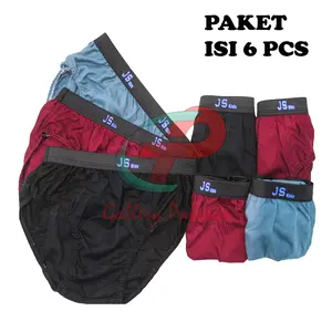 celana dalam anak laki laki JS paket 6 pcs usia TK SD bahan katun termurah