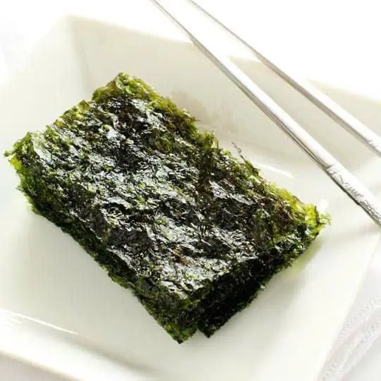 ( 30 GÓI ) Rong Biển Sấy Khô SAMJIN HEALTH - 4gram / gói Snack Lá Rong Biển 3