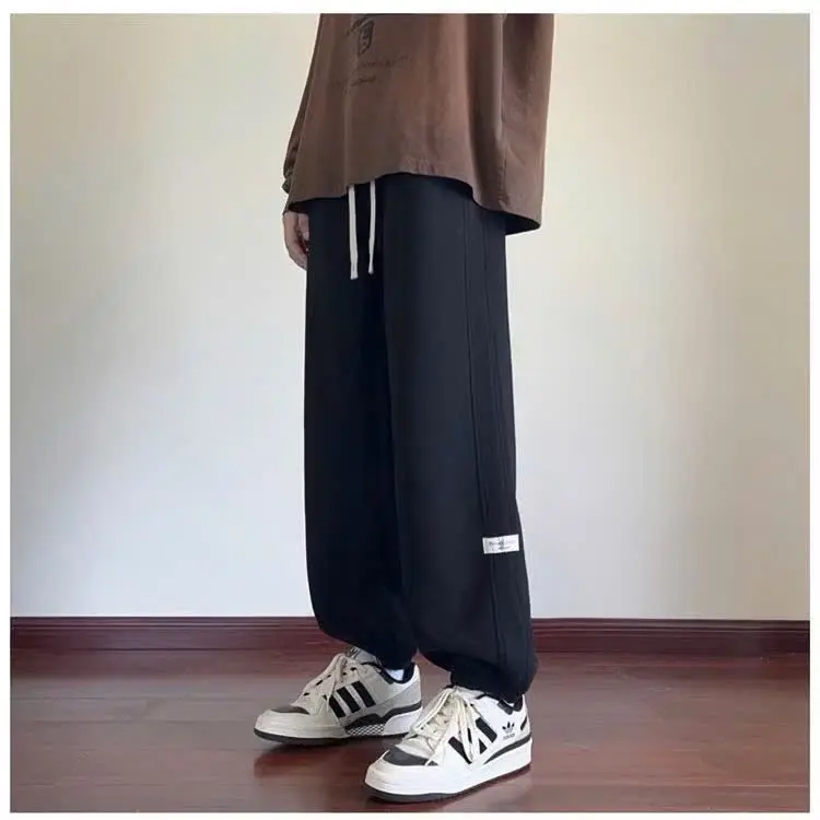 Quần Ống Rộng Quần Jogger Nữ Unisex chất Nỉ Cotton Dày Dặn Mềm Mịn 6