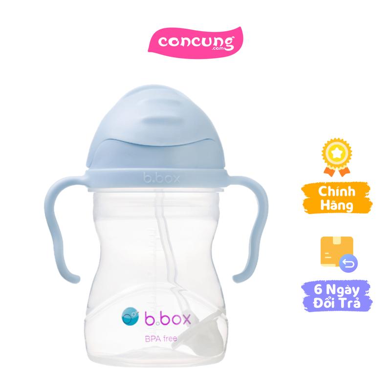 Bình nước 360 độ cho bé tập uống nước Bbox 240ml (màu xanh ngọc pastel, Bbox-519)