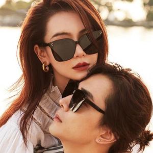 Sunglasses Summer Classic Black Big Square Black Sunglasses Unisex Fashion UV 400 Protection