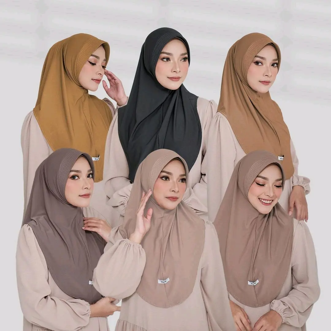Kenan dzevada size S M L Hansya bergo Kenan bergo sport hijab sport jilbab sport bergo hamidah