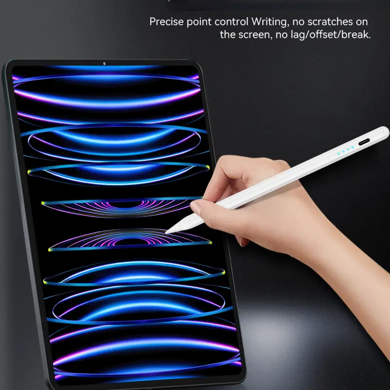 Bút cảm ứng, dành cho Apple Pencil 2 1 Bút cảm ứng, iPad Pro 11 12.9 Air 4 / 5 7 / 8 / 9 / 10 mini 5 6 2018-2022, với khả năng từ chối lòng bàn tay, hỗ trợ iPad 5