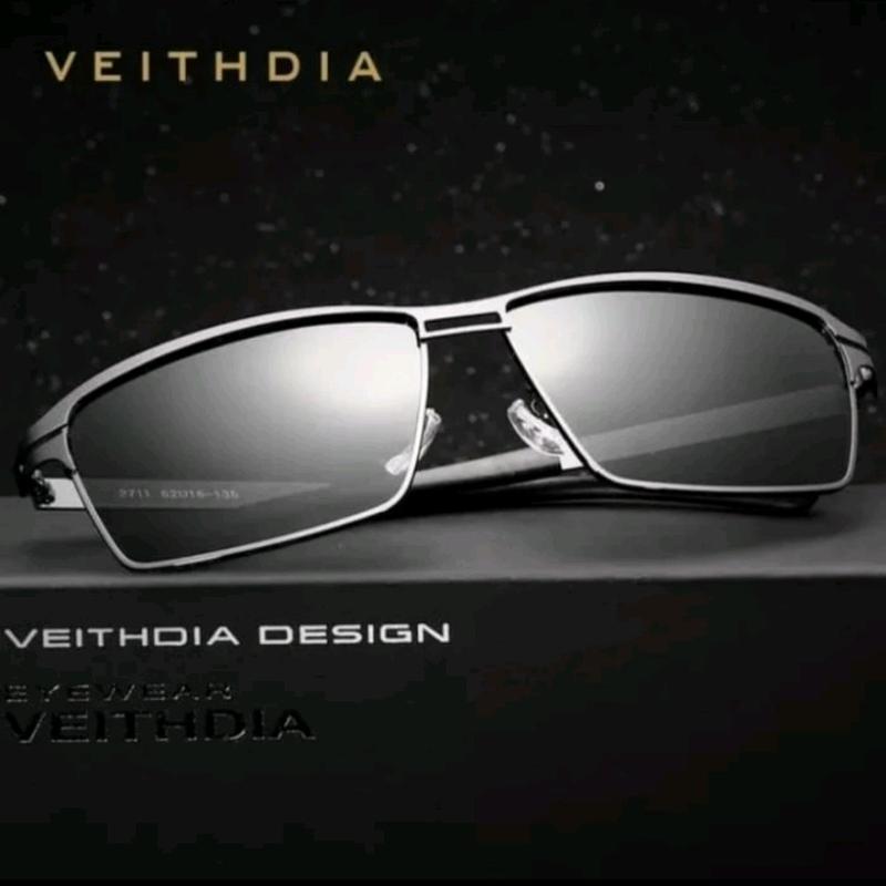 kacamata original veithdia seri 2711 polarized pria wanita terpolarized Bingkai Penuh 3