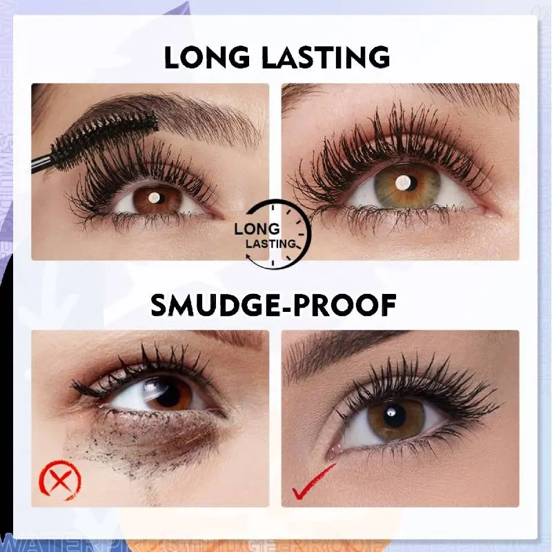 Bộ trang điểm mắt, 3 miếng, mascara không thấm nước, bút kẻ mắt dạng lỏng màu đen, dụng cụ uốn mi, mỹ phẩm trường học, trang điểm tự nhiên, bộ hoàn chỉnh  Nữ   Women  Cosmetic 7