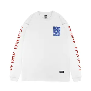 Rown Division Kaos Lengan Panjang || Acturus White Longsleeve