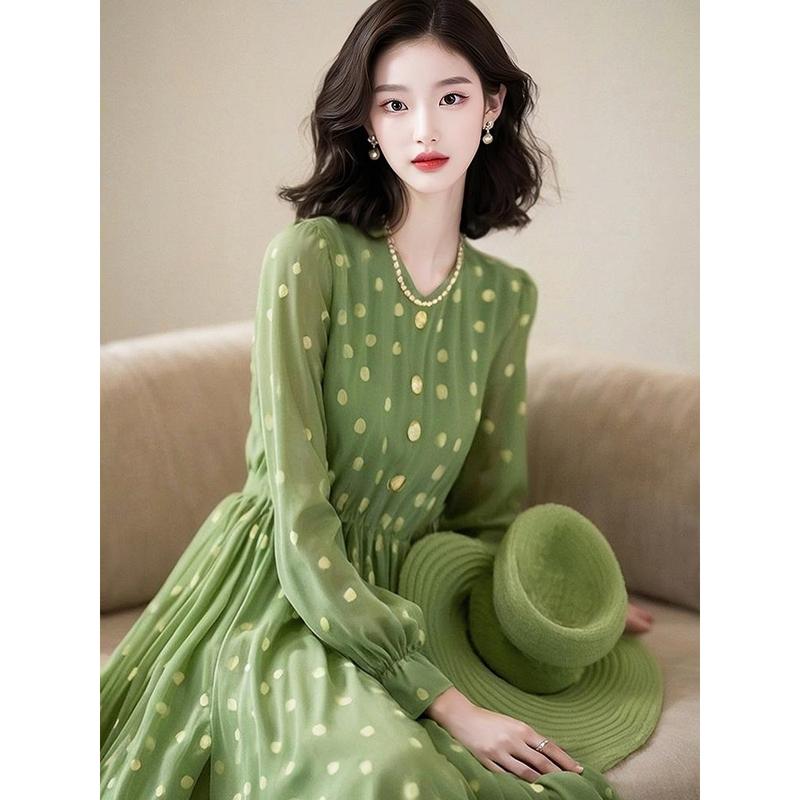 Váy Xanh Lá Cây, Hàng Mới Về Đầu Mùa Thu, Dòng Câu Cá Tinh Tế Cao Cấp Kiểu Pháp, Thích Hợp Cho Kỳ Nghỉ Bờ Biển, Thiết Kế Độc Đáo Không Va Chạm, Dành Cho Trẻ Em 5