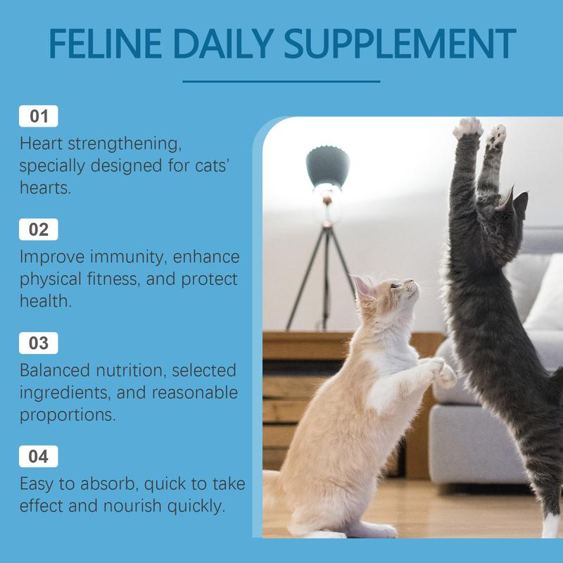 Product Introduction of [OY Pet Shop] Cat Coenzyme Tablets Guard Health and Vitality Exclusive for Cats Coenzyme Q10 Absorption Nutrition Supplement 10