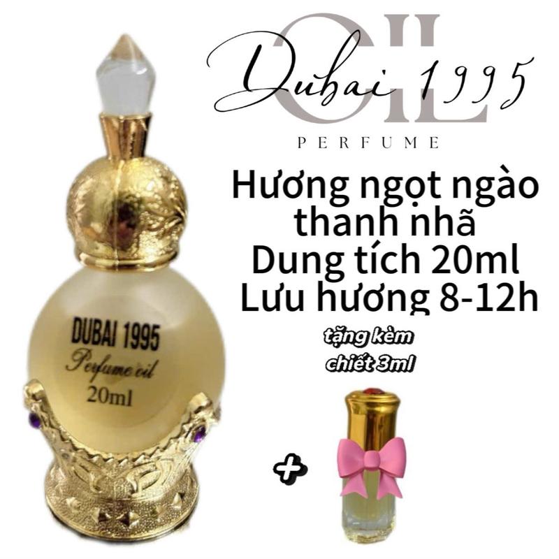 [ Kèm 3ml ] Tinh dầu nước  hoa dạng chấm (dành cho nữ) F.anta.si 20ml ngọt ngào thanh nhã đoan trang Perfume oil