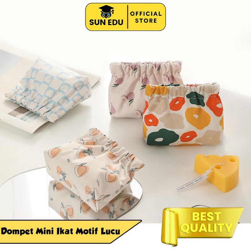 Tas pouch penyimpanan kosmetik mini/ Mini storage bag kabel earphone lipstik Wanita pouch  kosmetik pouch  skincare 1