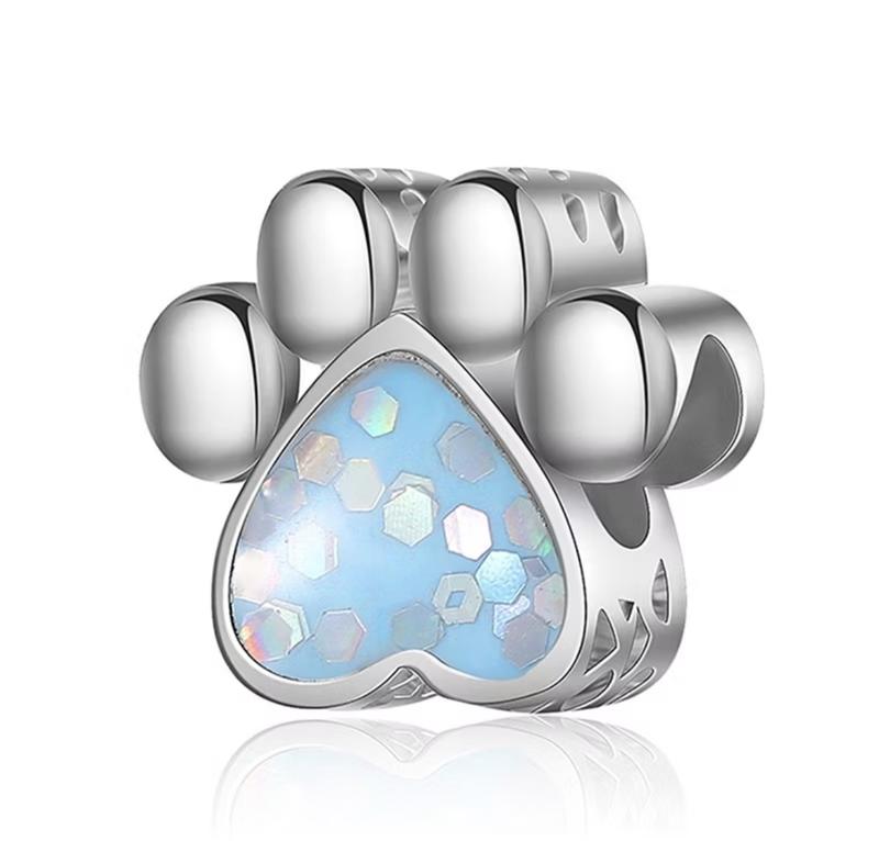 Product Introduction of [My.empe] Charm Lẻ Blue Và Baby Hợp Kim Mạ Bạc 12