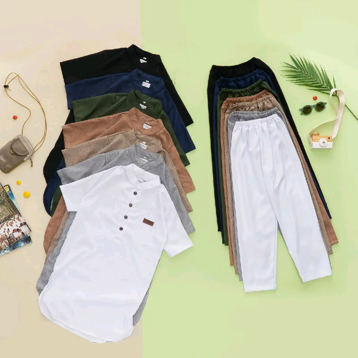 1-15th koko anak / baju koko anak premium / one set koko / aison muslim /baju muslim