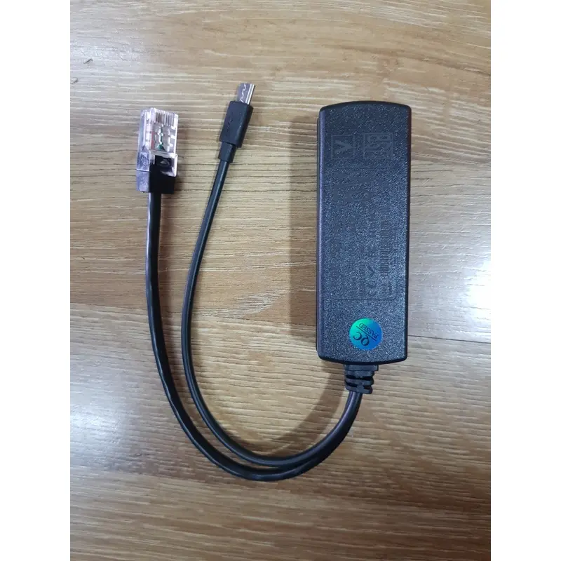 Bộ Chuyển Đổi Splitter Cho Camera IP Không PoE Tách 48v ra 5V và 48V ra 12V 5