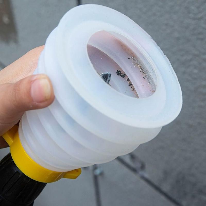 Product Introduction of Durable Scalable Drill Dust Cover Dustproof Rubber Dust Bowl Device Power Tool Utility Accessories Dust Ash Bowl Impact Drill Dust Stopper 15