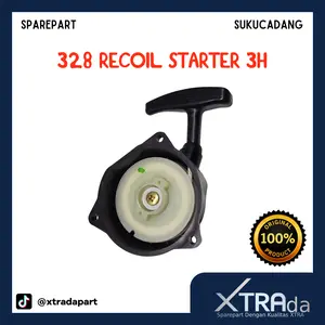 328 Recoil Starter 3 Lubang 2 Kaki (3H 2K) Mesin Potong Rumput | xtradapart
