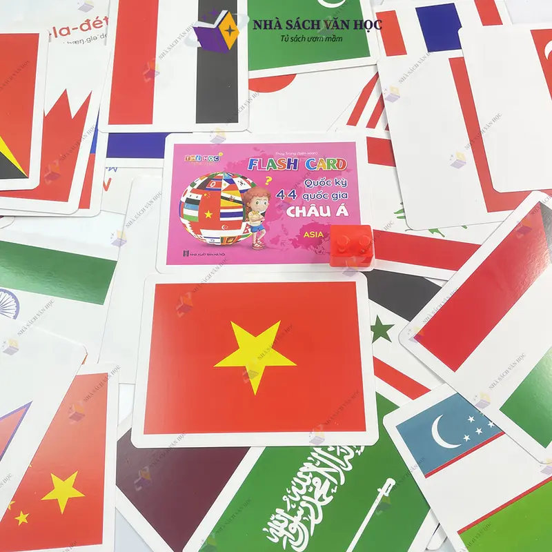 Sách - Flash Card Quốc Kỳ Các Quốc Gia Trên Thế Giới - Thẻ Học Thông Minh 5