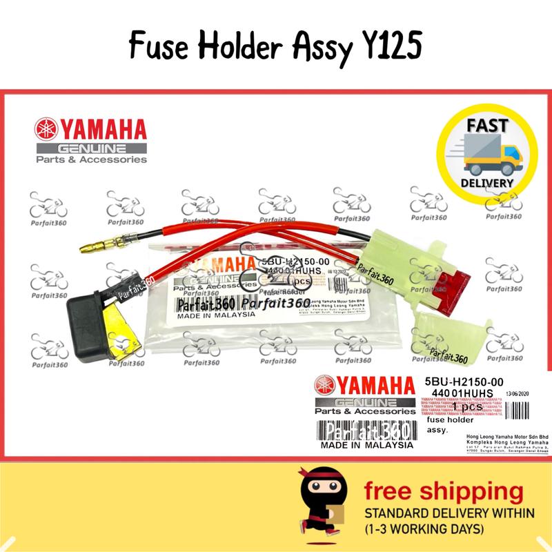 5BU-H2150 125Z Y125 Y125Z Y125ZR Cable Wire Fuse Holder Battery ...