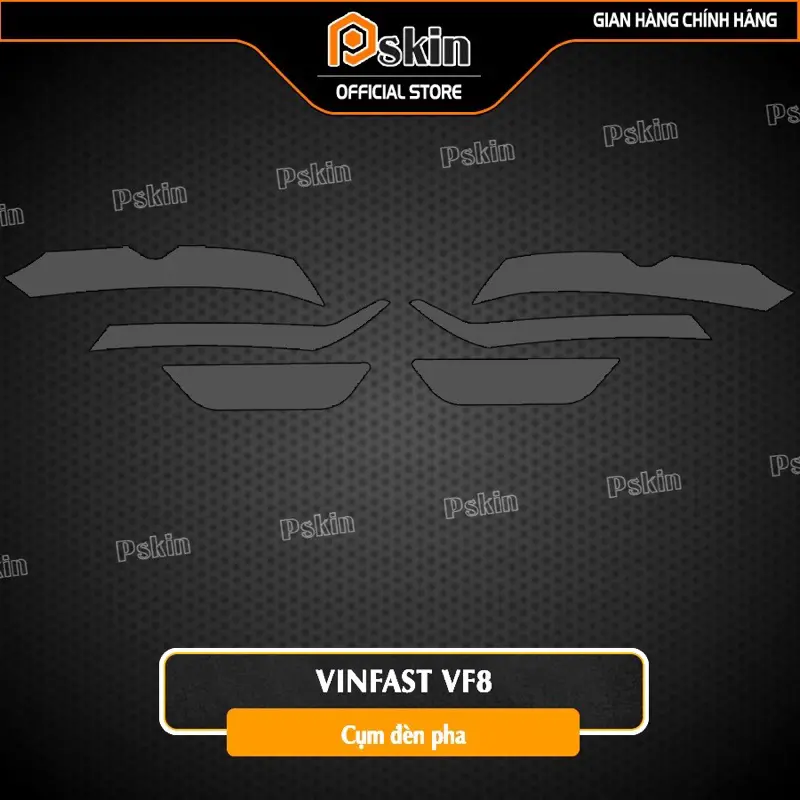 Bộ dán nội thất ô tô Vinfast VF8 PPF trong suốt Pskin chống xước, che mờ vết xước T-Home&More 2