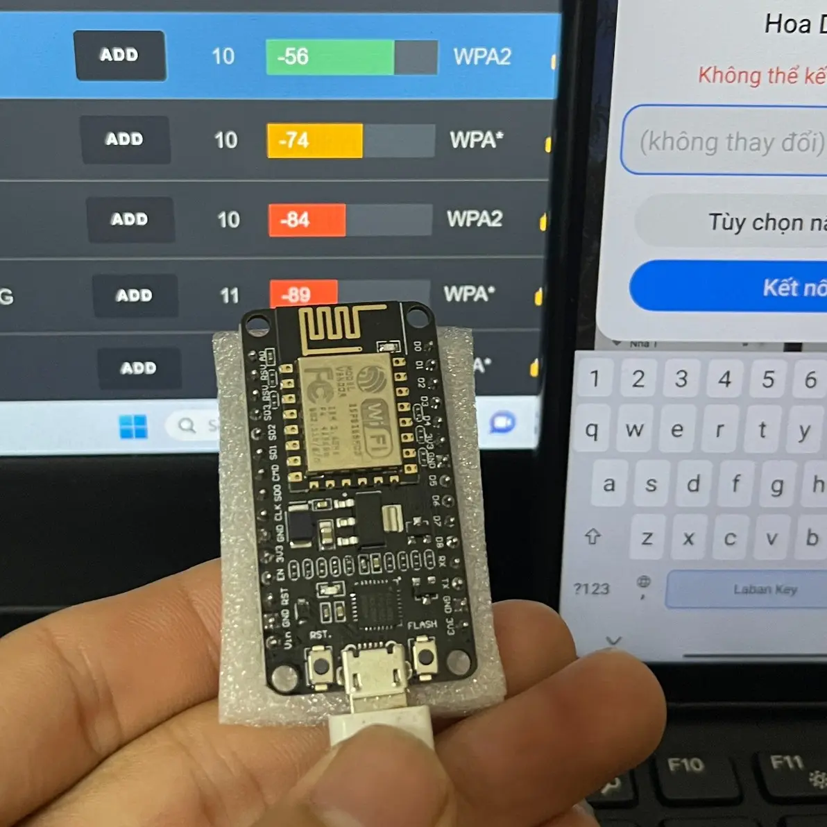 Module Thu Phát Wifi V3 ESP8266 Nạp Sẵn Code CH340 và CP2102 - Đường Truyền Wifi 2.4GHz