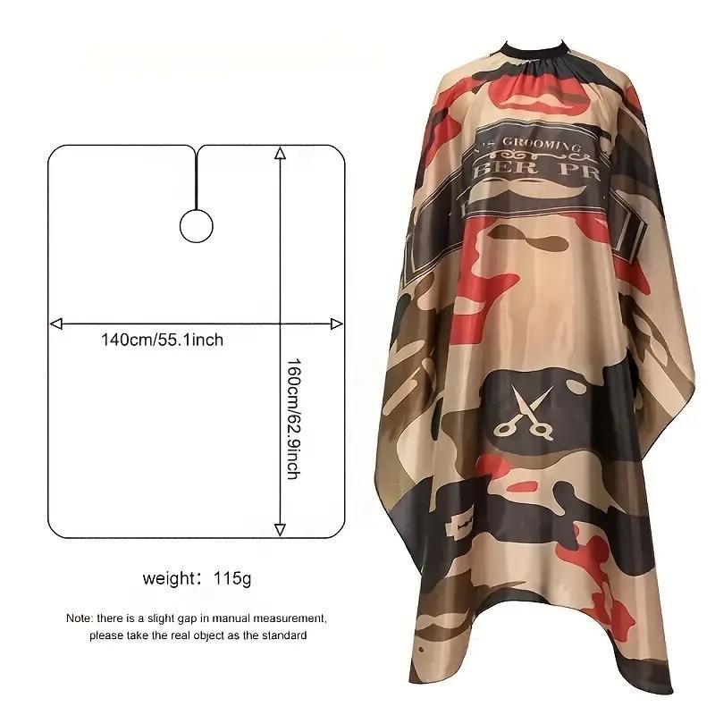 Hair Cutting Cape, Hair Brush, Hair Cutting Apron with Neck Dust Brush, Hair Salon Cape, Hair Cutting Cape with Neck Dust Brush, Hair Cutting Cape, Haircut Cape 1