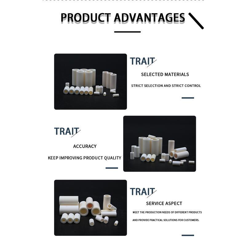 Product Introduction of 1/ package alumina single-hole tube multi-layer structure alumina ceramic thin short tube thermal shock resistant wear-resistant alumina single-hole tube micro-fine alumina ceramic tube wear and corrosion resistance 2