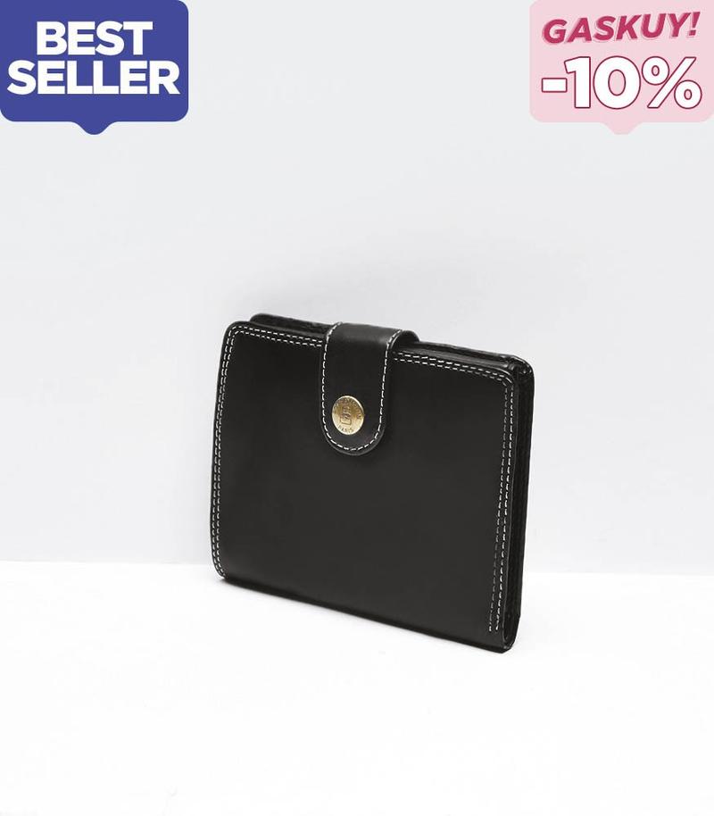 Product Introduction of MONACO Wallet sophie martin paris promo Dompet Pendek Kulit PU Hitam Kartu Uang 1