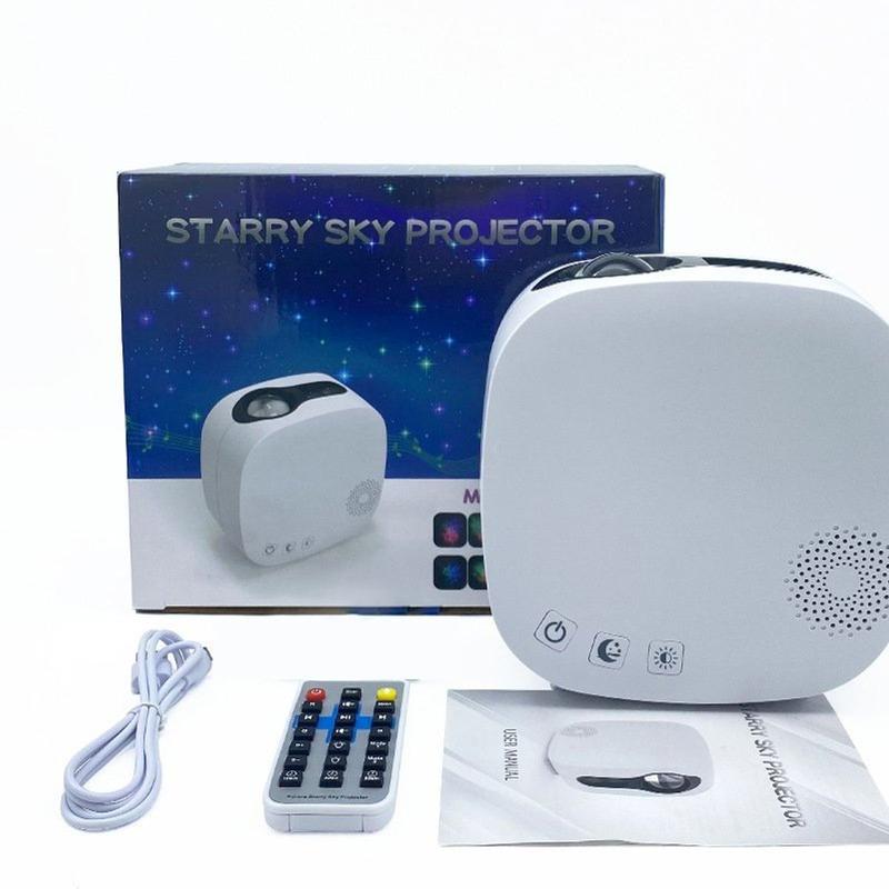 Đèn Thiên Hà V2 Loa Bluetooth Chế Độ Mây, Sao Chuyển Động Kết Hợp Nháy Theo Nhạc 8