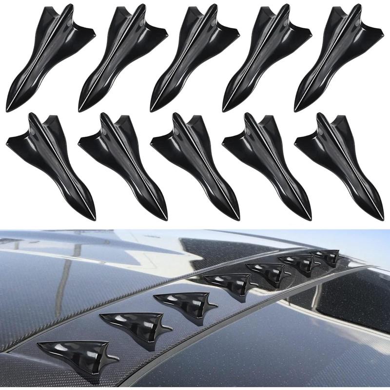 Vortex Diffuser Detail OOYBP 10Pcs Air Vortex Generator Diffuser Shark Fin Set Kit Compatible ...