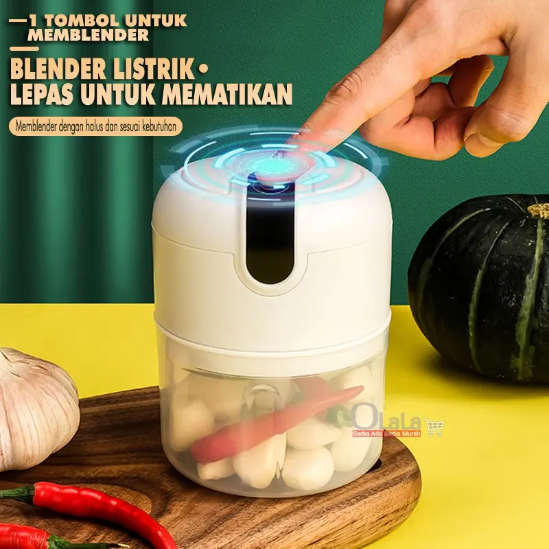 Blender Portable Mini USB - Chopper Alat Penggiling Bumbu Dapur 0