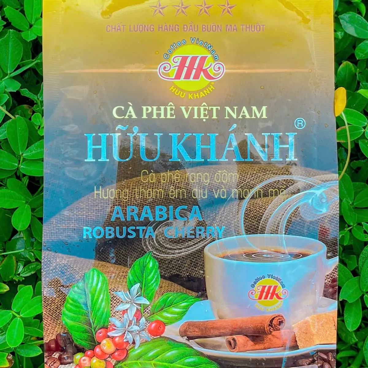 Cà phê hữu khánh 4* 500g