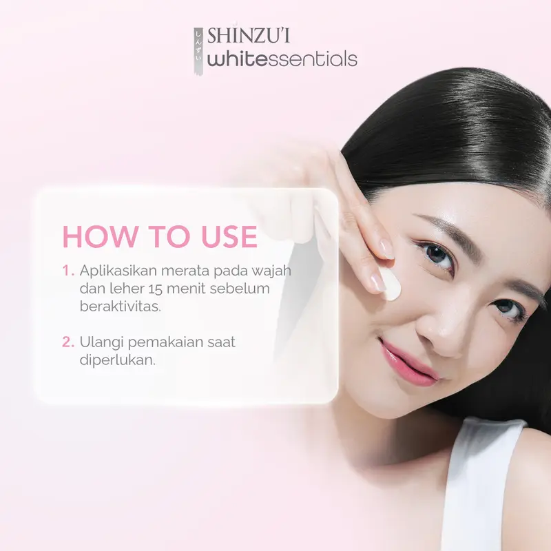 Shinzui Whitessentials Brightening Serum Sunscreen SPF 35 PA +++ 30 ml Skincare Facial Wajah 3