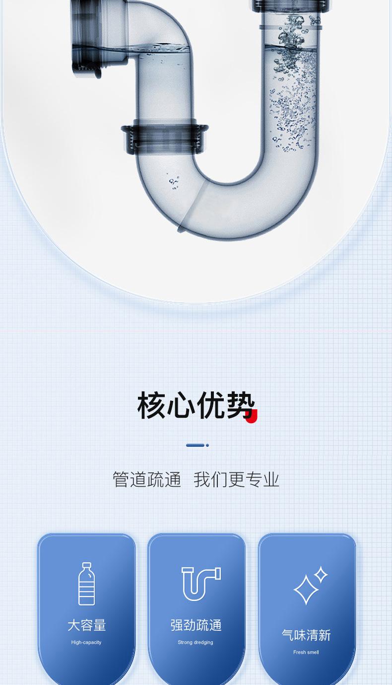 Product Introduction of Gel Pipe Dredge Agent Strong Dredge Smell Fresh Kuaishou One Piece Dropshipping 1