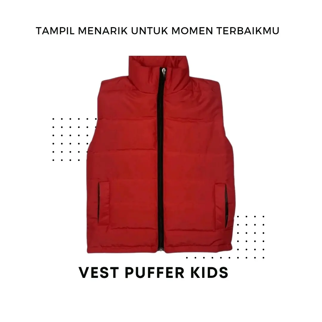 ROMPI ANAK PARASUT / ROMPI MOTOR ANAK / ROMPI GELEMBUNG / VEST PUFFER / VEST KIDS
