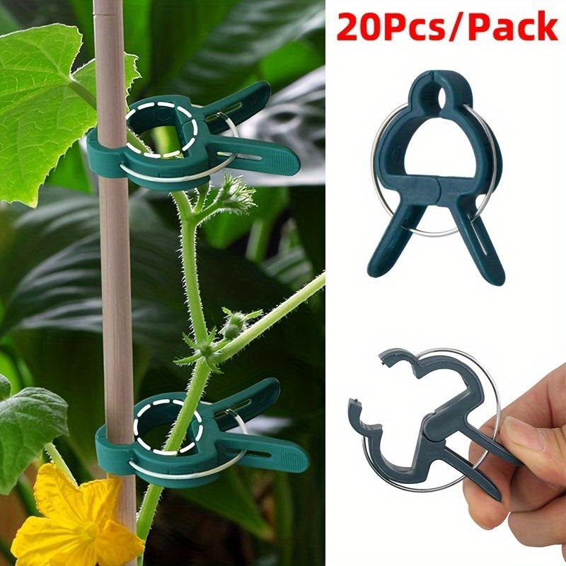 20pcs Adjustable Garden Plant Support Clips in 2 Sizes - Durable ...