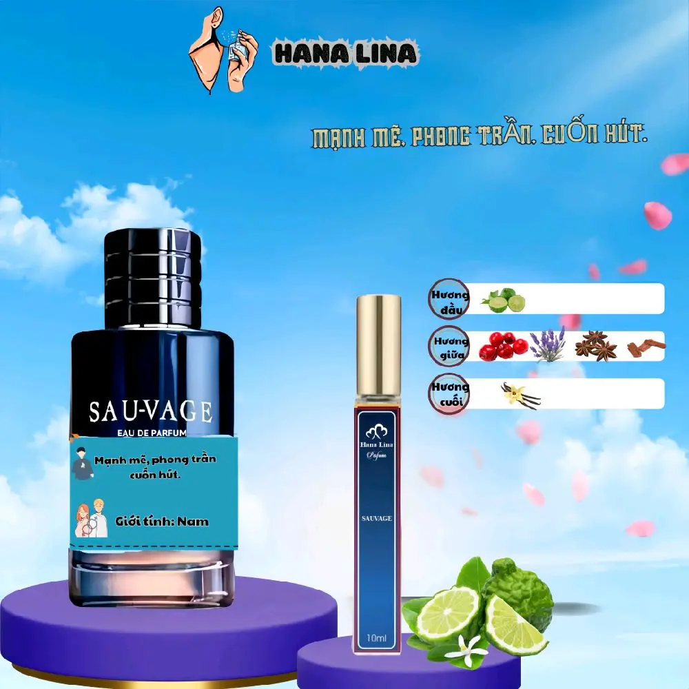 Nước Hoa Nam DI0RR SAU-VAGE(  lọ chiết   ) Nam Tính, Mạnh Mẽ, Phóng Khoáng Perfume Cosmetic Nước Hoa Women Xịt Thơm Tinh Dầu