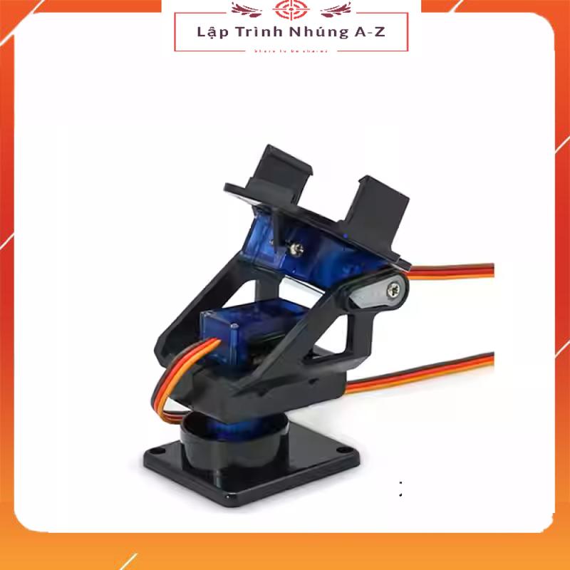 Giá Đỡ Servo SG90, Cánh Tay Robot 2 Trục, Robot Giám Sát
