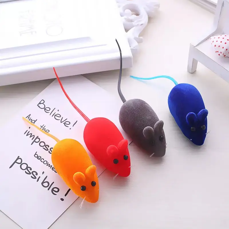MAINAN KUCING TIKUS TIKUSAN BERBUNY CIT MURAH PET TOYS GRATIS ONGKIR