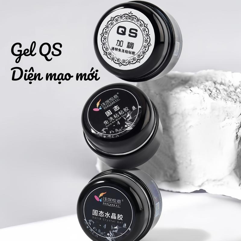 GEL VẼ NỔI QS CHÍNH HÃNG VỎ BAO BÌ MỚI chất đặc dẻo dùng để đính đá, vẽ nổi, đính charm