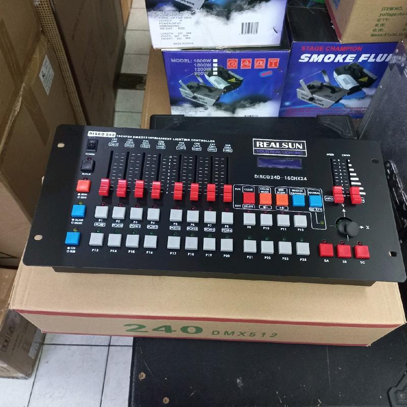 MIXER DMX DISCO240 MIXER PARLED BEAM MOVING HEAD LIGHTING 2