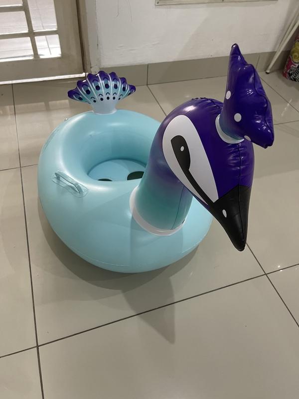 PELAMPUNG RENANG ANAK MOTIF BURUNG KASWARI BIRU 2