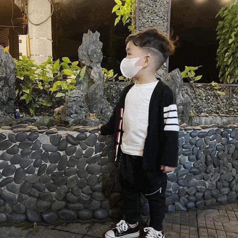 Sẵn Áo khoác len cardigan cho bé trai và bé gái size 7-90kg