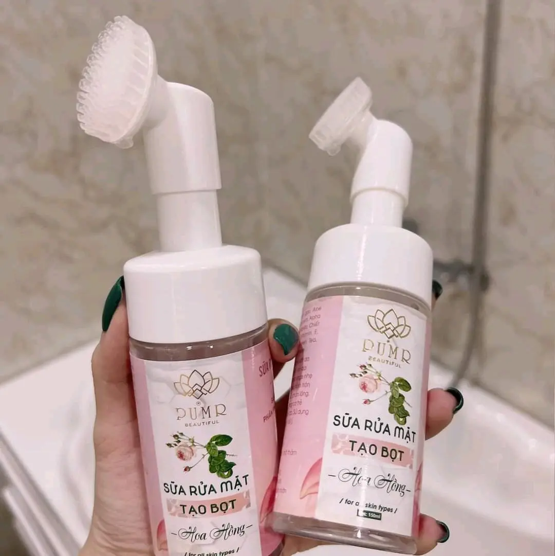 SỮA RỬA MẶT HOA HỒNG - [ PURM ]
