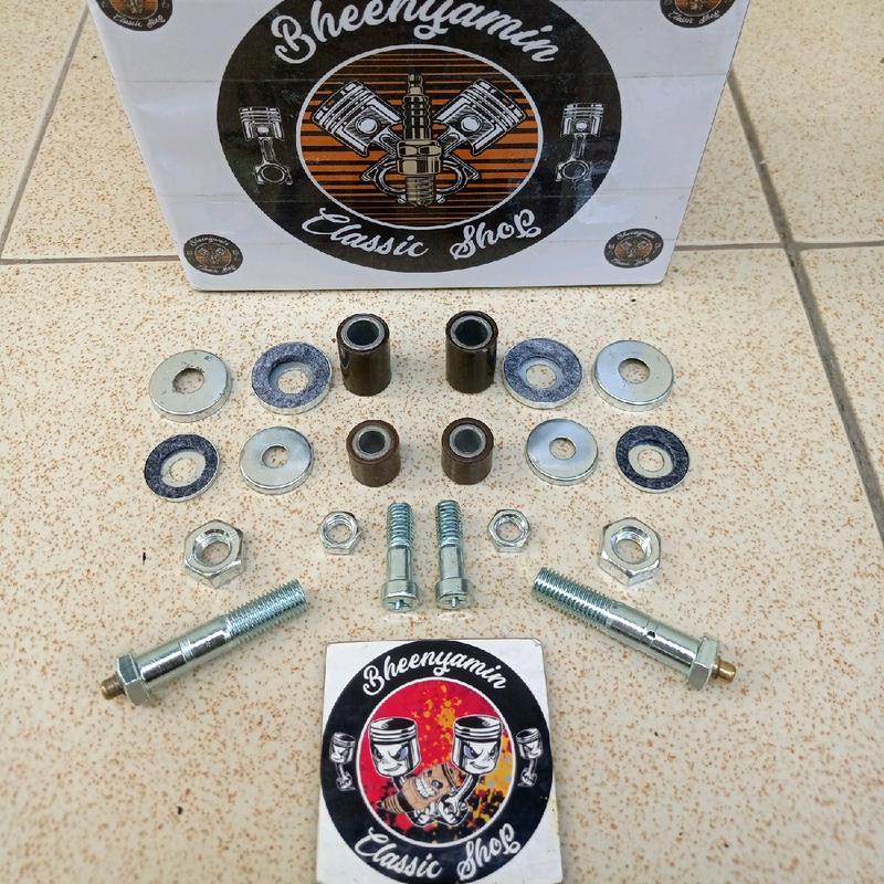 Bosch Bosh Bos Reparkit Parkit Shock Sok Fork dan Bantalan Karet Honda C70 Bekjul Bektu Kaptul Olong Pitung Astrea C700 C800 Supercub Supercup Astrea 800 Asdap Star 1