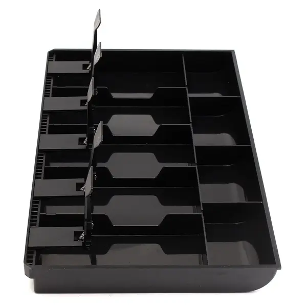 Laci uang Kasir / Money cash tray 5 Sekat / Cash Drawer Laci Kasir Laci Uang Black 7