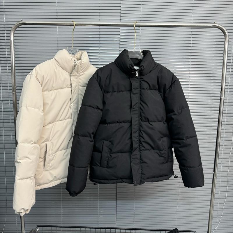 Áo Phao Béo Nam Nữ Dáng Trơn Cao Cổ , Có Dây Rút , Áo Phao Hồng Dũng Menswear 3