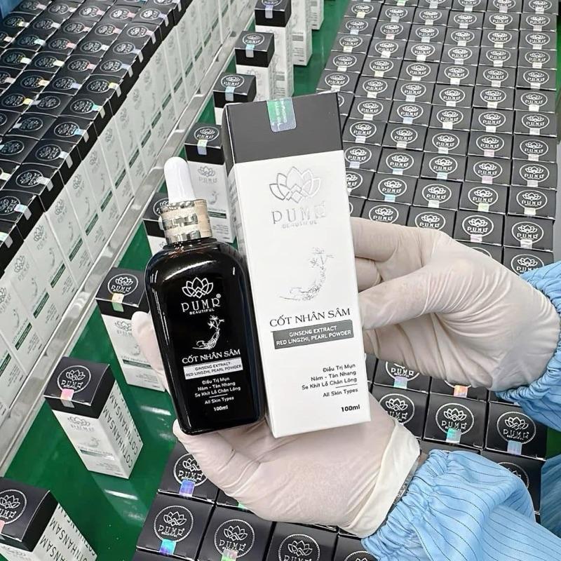 Cốt nhân sâm PUMR mẫu mới 2025
