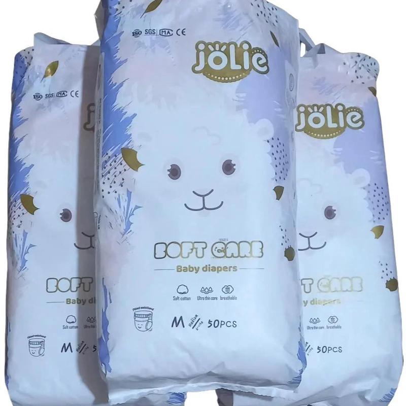  COM BO 3 BỊCH 150 MIẾNG TÃ QUẦN JOLIE ĐỦ SIZE : M,L,XL,2XL,3XL,4XL. Bỉm có dán sau cuộn bỉm sau khi dùng. Nữ Women. quanthun  lanh chobe 