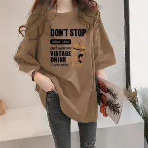 COD Kaos Unisex Oversize Wanita-Kaos Distro Kaos Streetwear Oversize / Baju Kaos Distro Motif Oblong Santai Soft Naman Atasan Nyaman Printing Cewek Digital Sablon DTF