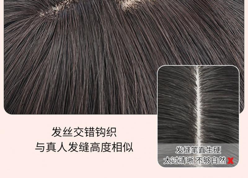 Product Introduction of Wig Women's Short Hair New Curly Hair Simulation Real Hair Hairstyle Full Head Cap Small Curls Wig Sheath 5