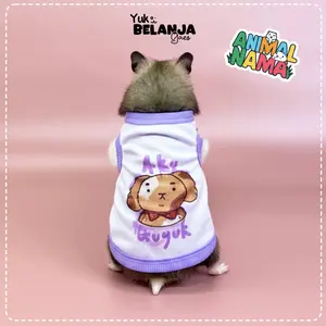 [ COSTUM NAMA ] Baju Sugar Glider / Hamster Animal Nama Tank / size XXS & XXXS | Yukbelanja.Gaes!